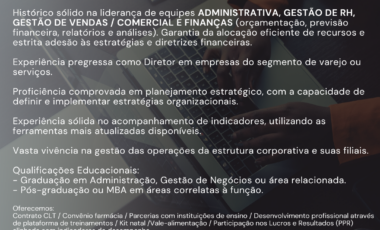 <span class='p-name'>Diretor (a) Administrativo – Florianópolis</span>